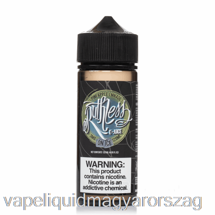 Ananász Limonádé Jégen - Kíméletlen Gőz - 120ml 0mg Vape E Cigi